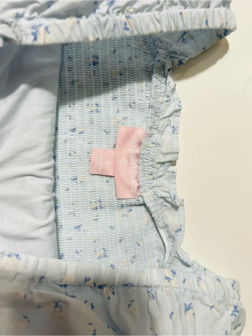 Loveshackfancy X Target Girls Long Sleeve Top - Size 8